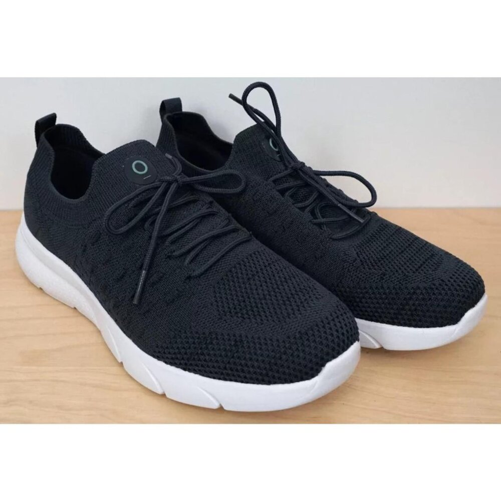 New Hotter Blue White Lace Up Athletic Comfort Walking Sneakers Shoes Size 8 M